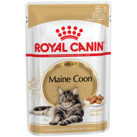 Royal Canin Maine Coon (в соусе), пауч для кошек породы мейн-кун, 85 г