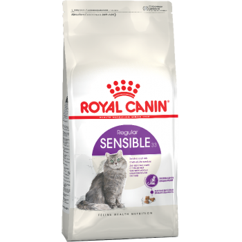 Royal Сanin Sensible 33, для кошек с чувствительным пищеварением, 15 кг