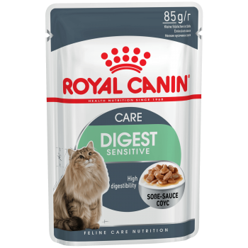 Royal Canin Digest Sensitive (в соусе), пауч для кошек с чув. пищ-м, 85 г
