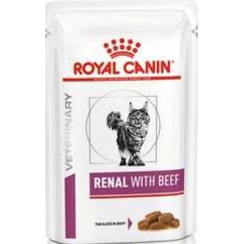 Royal Canin Renal пауч для кошек взрослых говядина в соусе 85 г