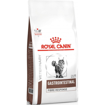 Royal Сanin Gastro Intestinal Fibre Response, для кошек, улучшение перистальтики кишечника, 400 г