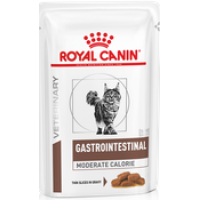 Royal Сanin Gastro Intestinal Moderate calorie, пауч для кошек при нарушении пищеварения, 85 г