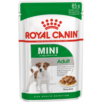 Royal Сanin Mini Adulti, пауч для взрослых собак мелких пород, 85 г