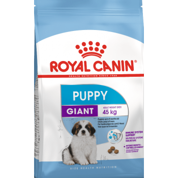Royal Canin Giant Puppy, для щенков собак очень крупных размеров 2-8 мес, 15 кг
