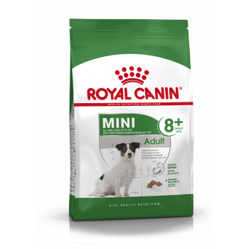 Royal Canin Mini Adult 8+, для взрослых собак мелких пород 8-12 лет, 2 кг