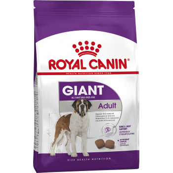  Royal Canin Giant Adult Корм сухой для взрослых собак очень крупных размеров от 18 месяцев, 4 кг