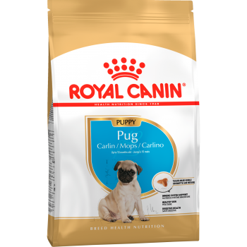Royal Canin Pug Junior, для щенков породы мопс до 10 мес, 1,5 кг