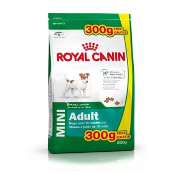 АКЦИЯ! (0,5+0,3) Royal Canin Mini Adult, для взрослых собак мелких пород, 800 г