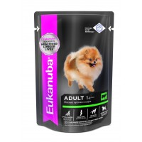 EUKanuba Dog паучи д/собак с говядиной в соусе 100 г