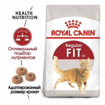 Royal Сanin Fit 32, для взрослых кошек 1-7 лет, 400 г