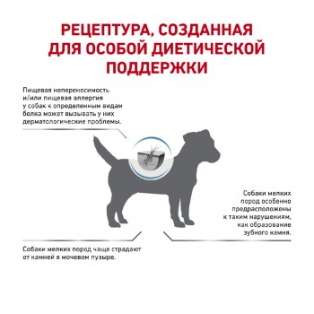 Royal Canin Hypoallergenic HSD 24 Small Dog, для мелких собак при аллергии, 1 кг
