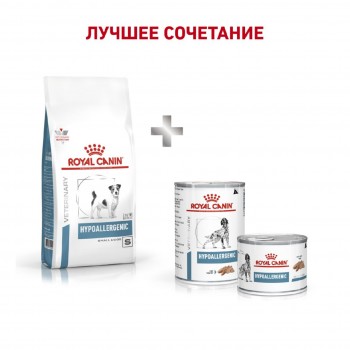 Royal Canin Hypoallergenic HSD 24 Small Dog, для мелких собак при аллергии, 1 кг