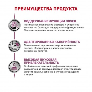 Royal Сanin Renal RF23, для кошек с хронической почечной недостаточностью, 4 кг