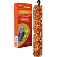 Лакомство для мелких и средних попугаев Triol Standard с кунжутом (уп. 3 шт)