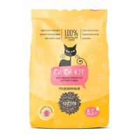 Наполнитель минеральный СиСиКэт традиционный комкующийся, 8,5 л