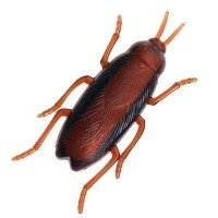 Игрушка д/кошек PerseiLine интерактивная таракан (ползает, вибрирует) 6х3х2 см