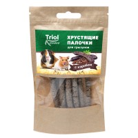 Лакомство для грызунов Triol Standard хрустящие палочки с кэробом, 30 г