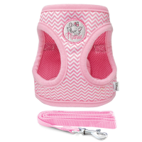 Шлейка-жилетка+подводок Triol для кошек Disney Marie XS, обхват груди 350 мм