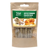 Лакомство для грызунов Triol Standard хрустящие палочки с тыквой, 30 г