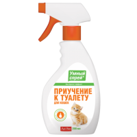 Приучение кошек к туалету Умный спрей спрей, 200 мл