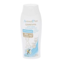 Шампунь д/собак короткошерстных Animal Play укрепляющий с аллантоином и витаминами, 250 мл