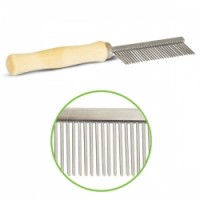 Расческа Triol с деревянной ручкой, 30*170 мм